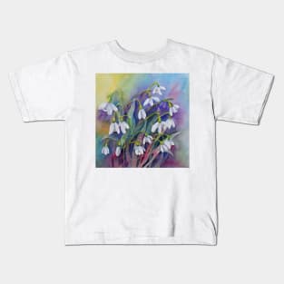 Snowdrops (Early Spring) Kids T-Shirt